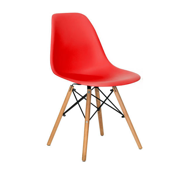 Стул-Eames-D-красный