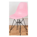Стул-Eames-BK-розовый
