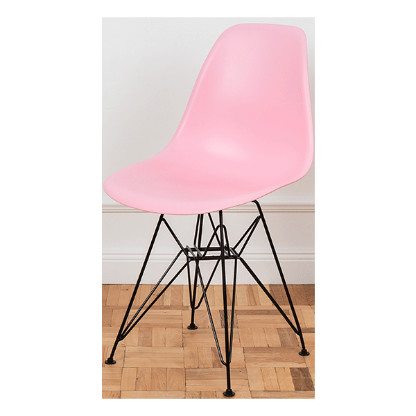 Стул-Eames-BK-розовый