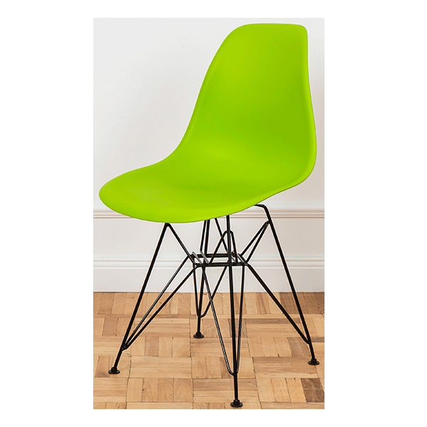 Стул-Eames-BK-салатовый