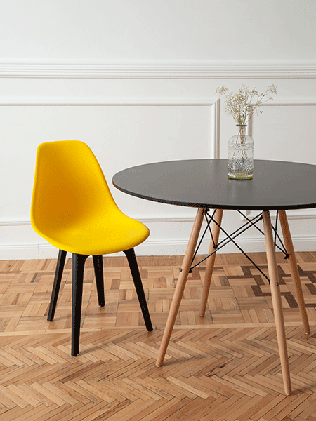 Стул-Eames-PL-лимон-2