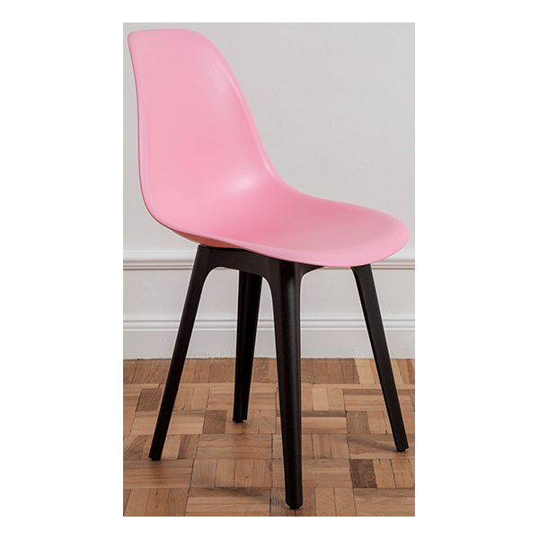 Стул-Eames-PL-розовый