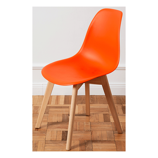 Стул-Eames-GW-оранжевый