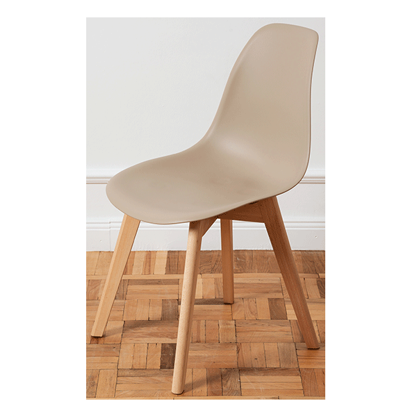 Стул-Eames-GW-темно-бежевый