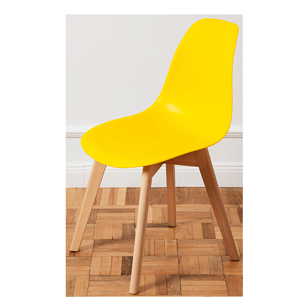 Стул-Eames-GW-желтый