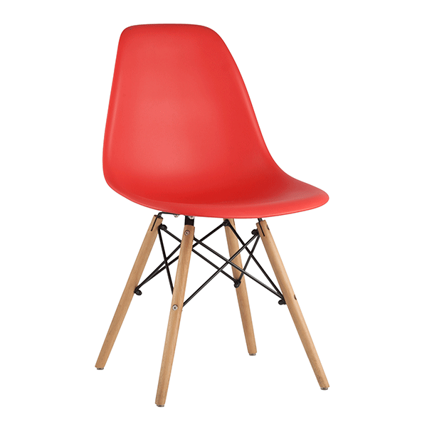 Стул-Eames-DSW-красный
