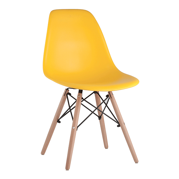 Стул-Eames-DSW-желтый